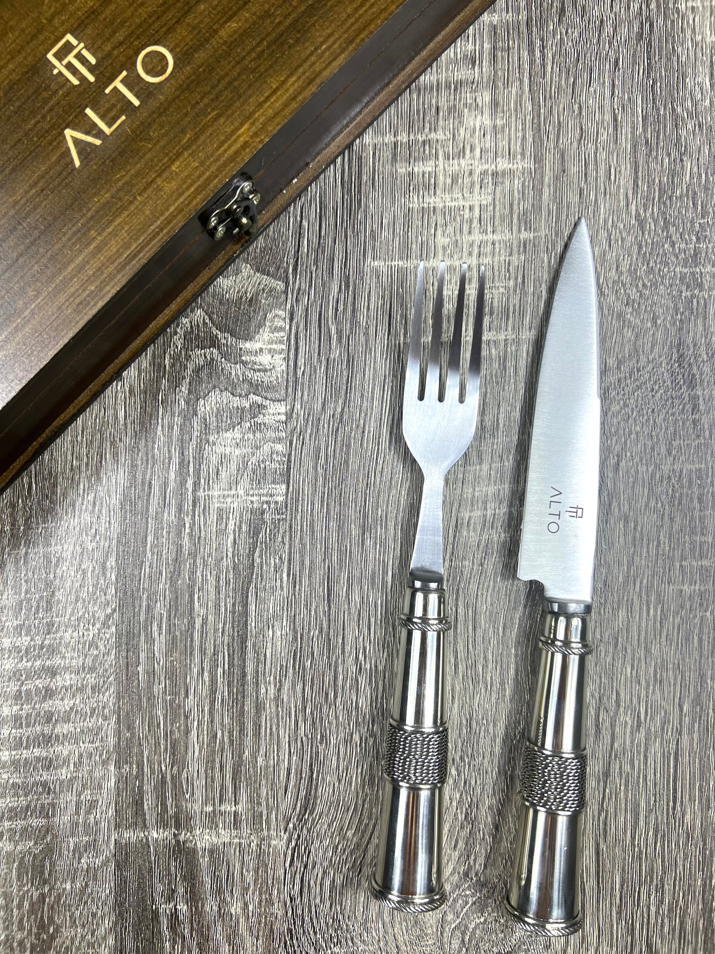 24 Piece Nickel Silver Cutlery Set