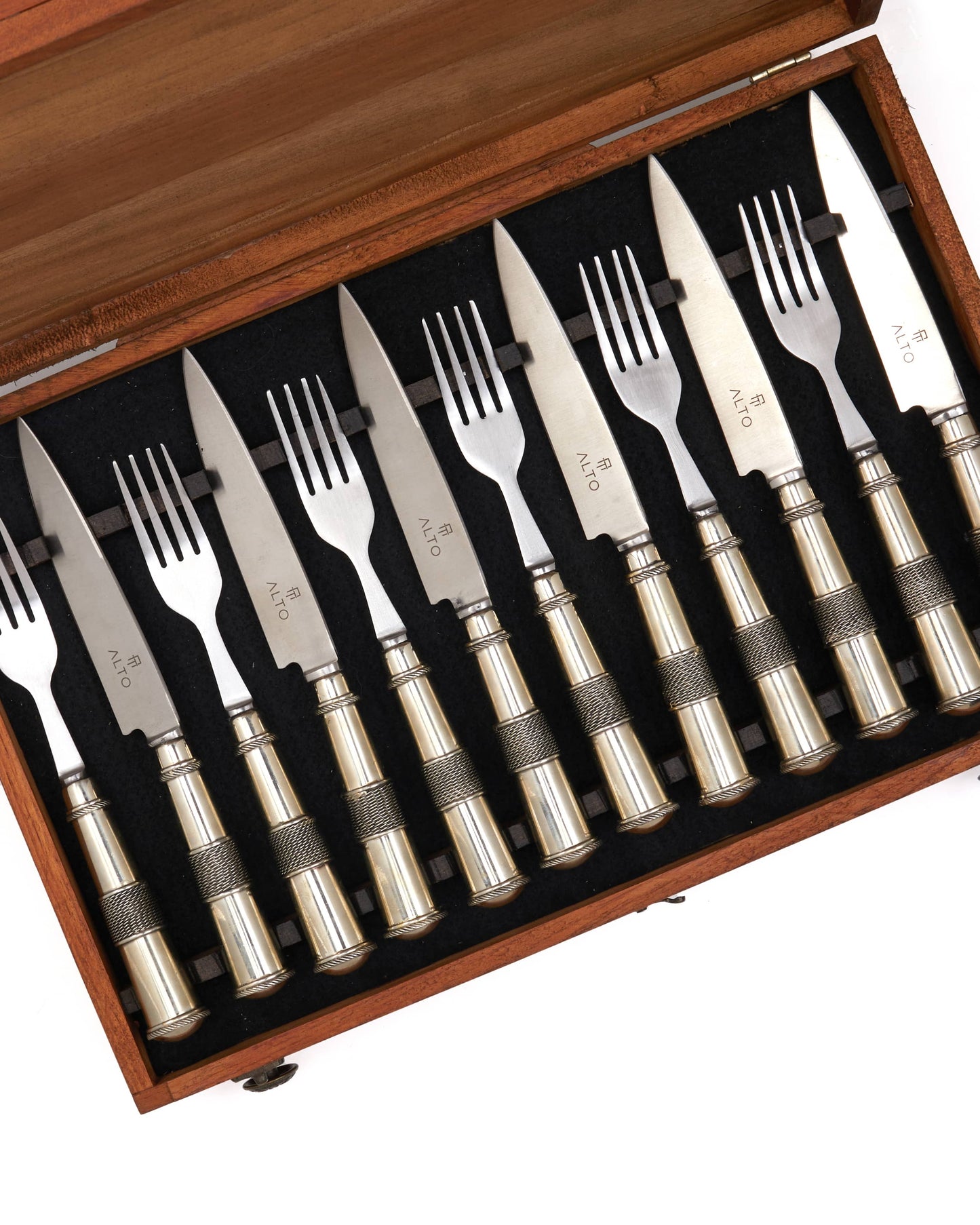 12 Piece Nickel Silver Cutlery Set