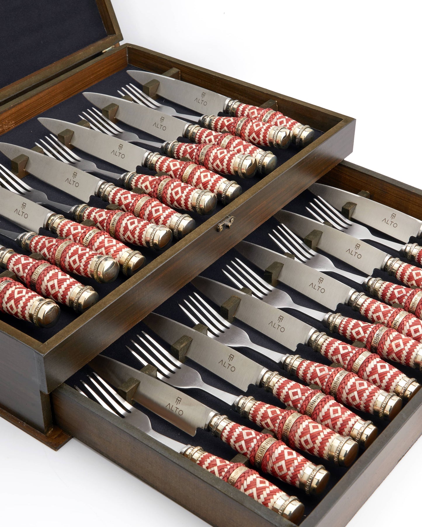 24 Piece Braided Cutlery Set