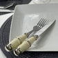 24 Piece Braided Cutlery Set