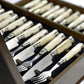 24 Piece Bone Cutlery Set